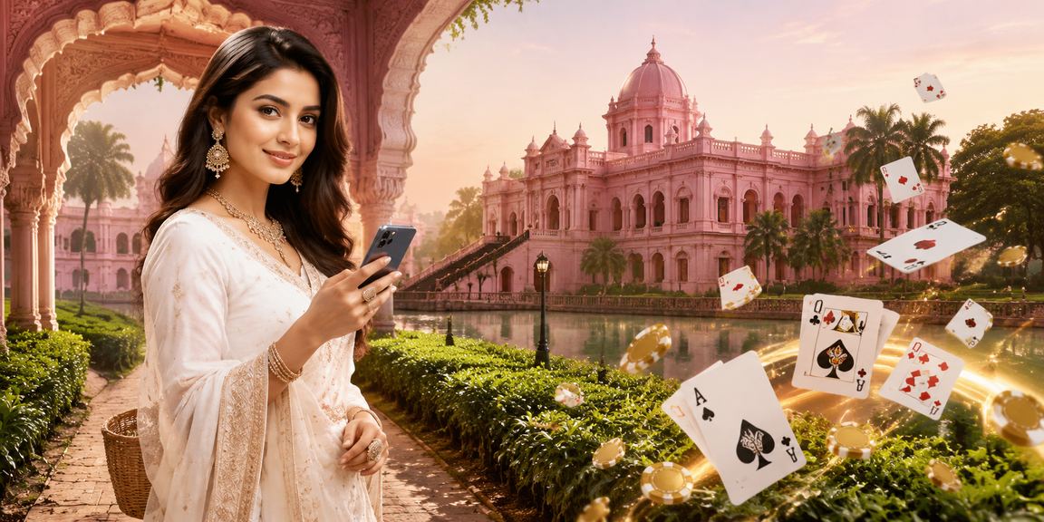 ঢাকায় মোবাইলে অনলাইন গেমিং উপভোগ করছেন একজন তরুণ